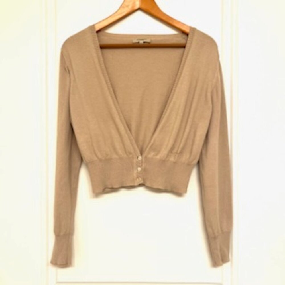 Burberry London 100% cotton Cardigan Sweater, Made in Italy - Picture 1 of 9